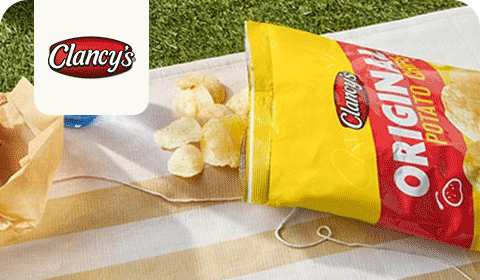 CLANCY'S | Tasty items perfect for snack time, movie night, parties and more. | Shop Now