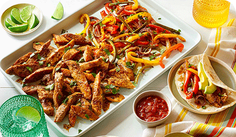 Chicken Fajita Sheet Pan | View Recipe