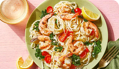 Shrimp with White Wine Sauce | View Recipe