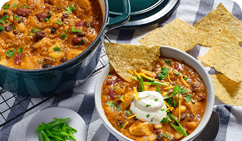 Chicken Tortilla Chili | View Recipe
